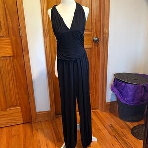 Black Halter Jumpsuit